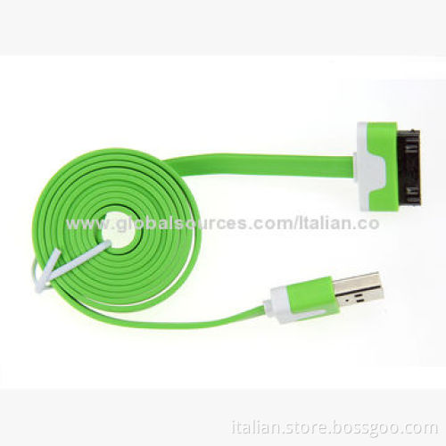 USB to 30-pin Cable with 5V Power Output and USB Jack, OEM/ODM Orders Accepted